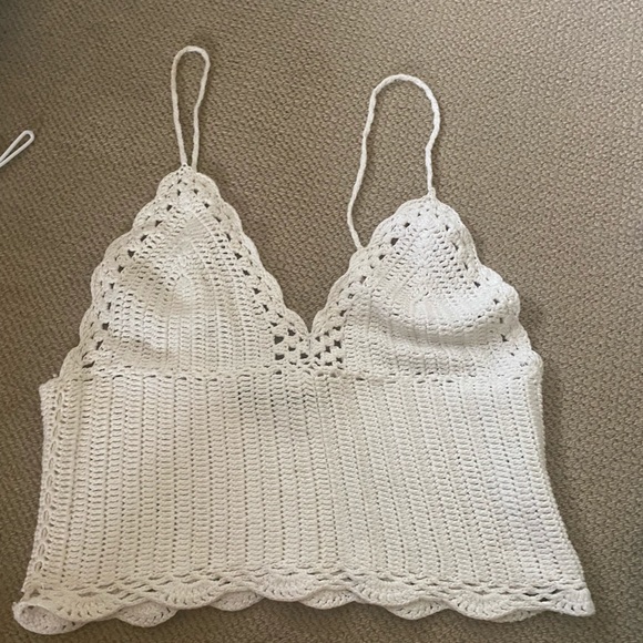 Brandy Melville Tops - BRANDY NIT CROP TOP